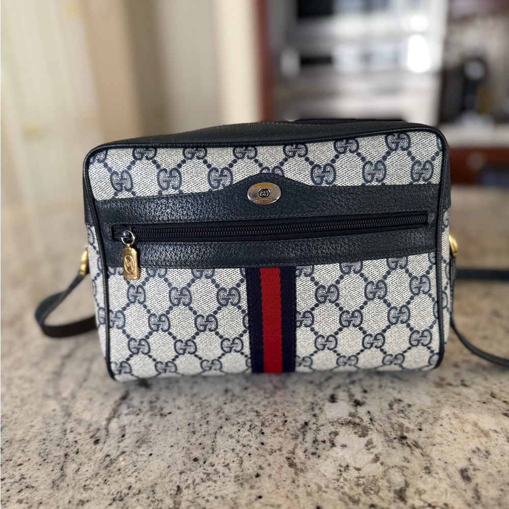 Vintage Gucci Ophidia Bag Authentic Italian Designer Purse Camera Bag Luxury